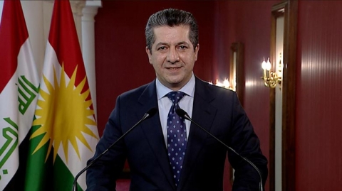 رئيس حكومة إقليم كوردستان يوجه تهنئة بمناسبة العام الميلادي الجديد